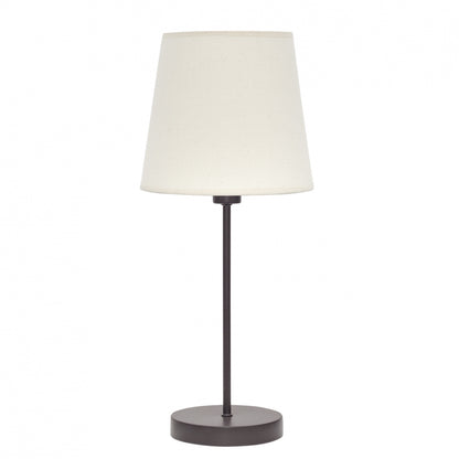 Lámpara de mesa Maldivas Fabrilamp / Abrila clásica marrón, referencia 110671015