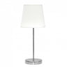 Lámpara de mesa Maldivas Fabrilamp / Abrila clásica níquel blanco 110671003