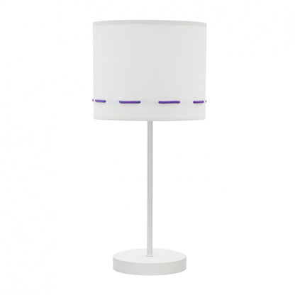 Lámpara de mesa infantil Trazos Lila Fabrilamp / Abrila 111271019