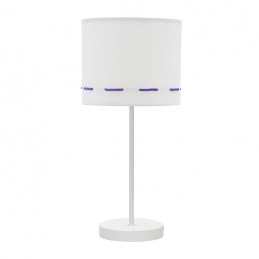 Lámpara de mesa infantil Trazos Lila Fabrilamp / Abrila 111271019