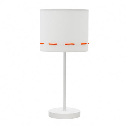 Sobremesa Trazos Naranja E14 de Fabrilamp, diseño infantil, ideal para habitaciones de niños, disponible en luzguru.com