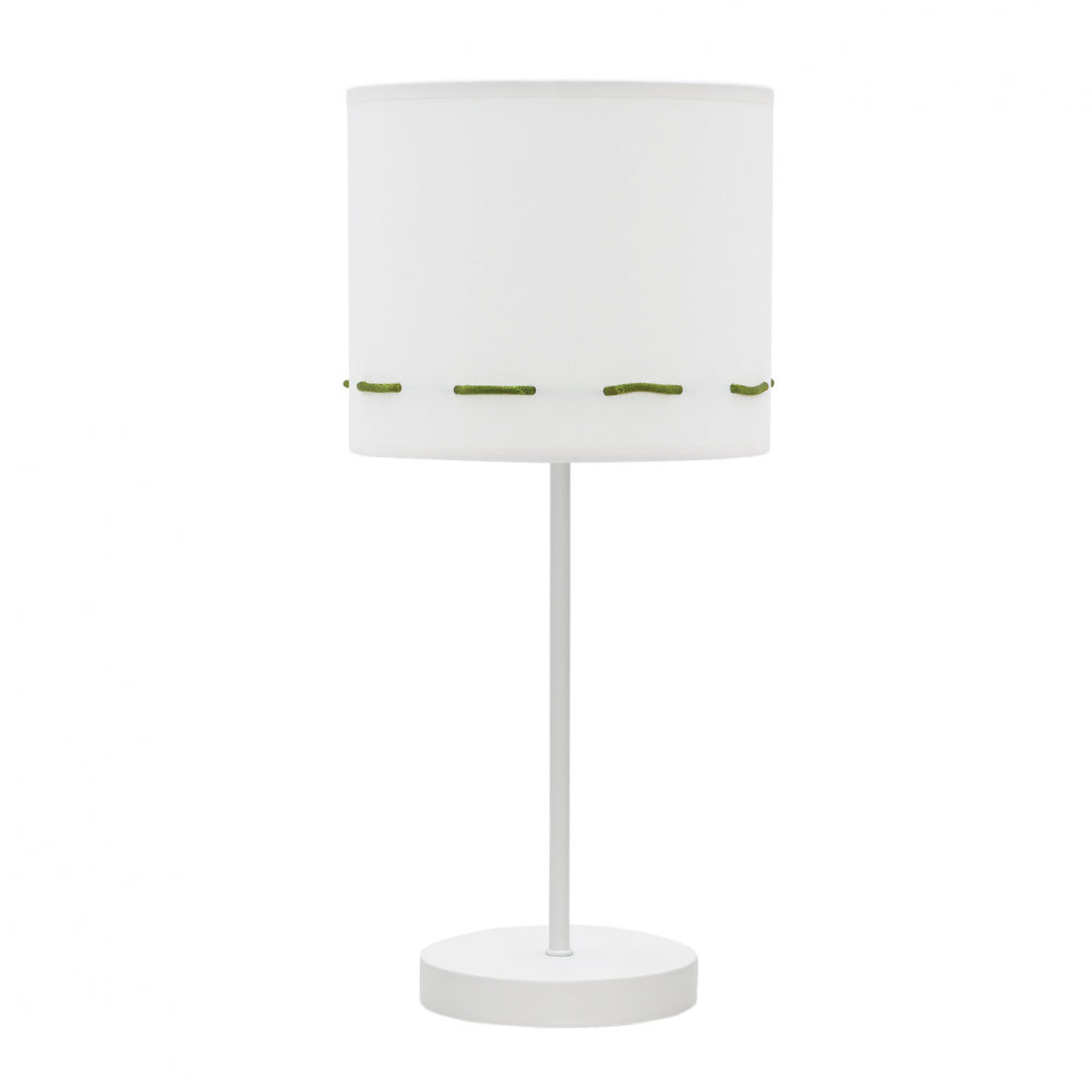 Lámpara de mesa infantil Trazos verde Fabrilamp / Abrila, ref. 111271006