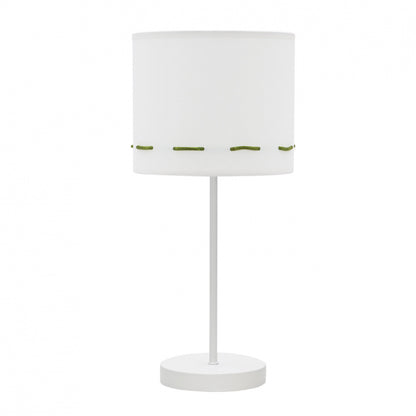 Lámpara de mesa infantil Trazos verde Fabrilamp / Abrila, ref. 111271006