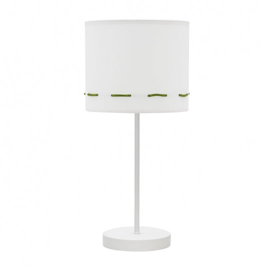 Lámpara de mesa infantil Trazos verde Fabrilamp / Abrila, ref. 111271006