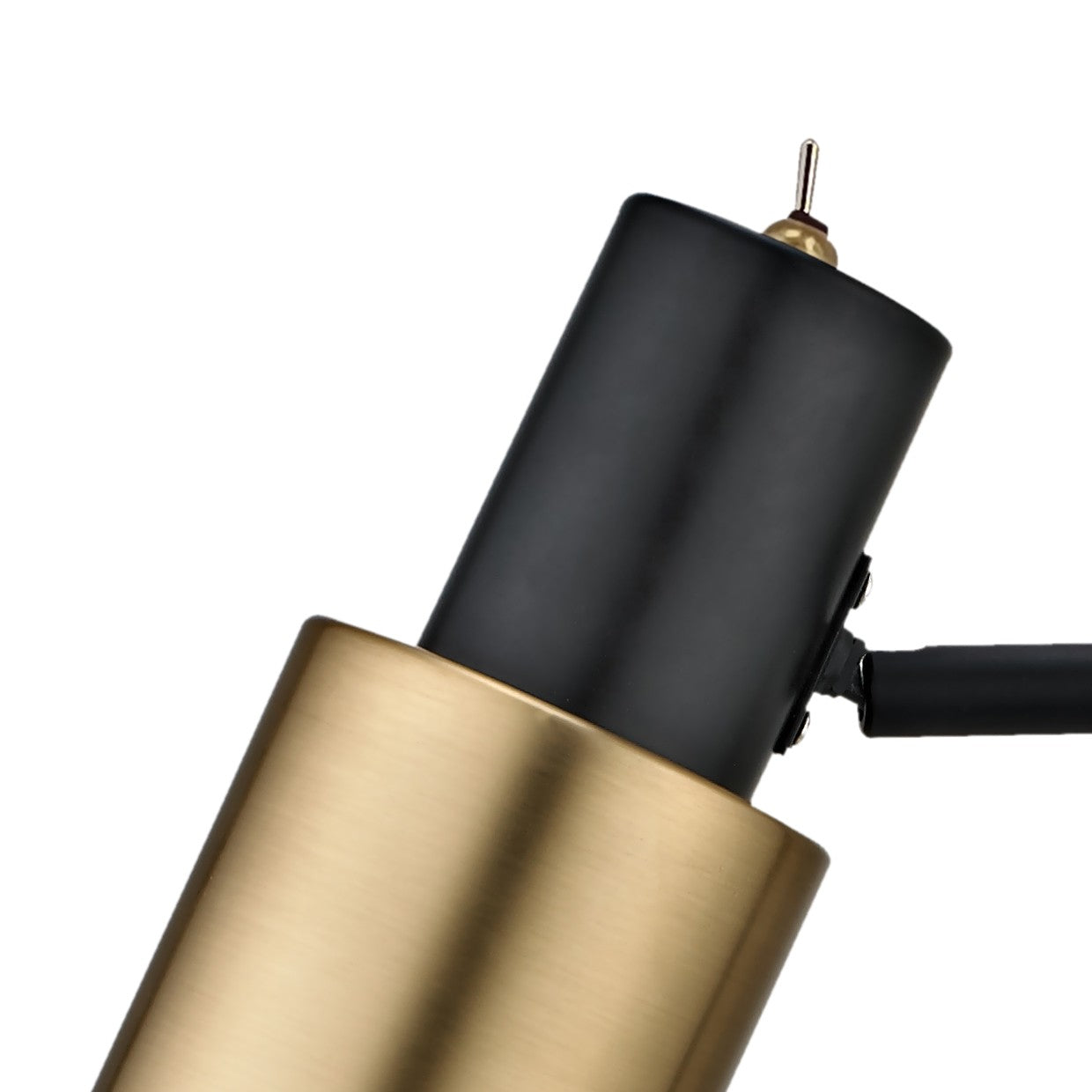 Lámpara sobremesa Maena Negra AJP/Alemar (Ref. 11111): medidas detalladas. Diseño moderno y elegante, envío rápido. LuzGuru.com
