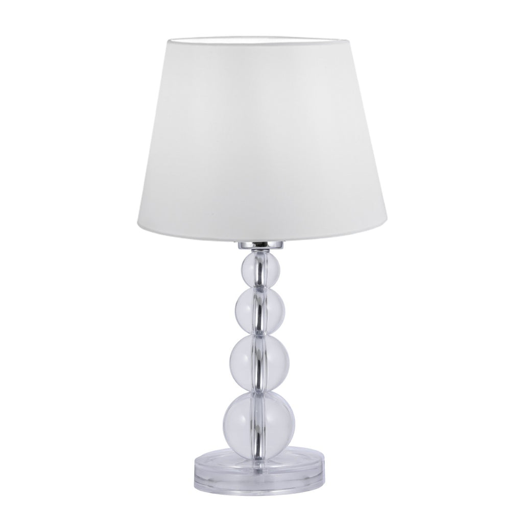 Sobremesa Marela Cromado 60W AJP/Alemar (Ref. 11813): Dimensiones detalladas.  Elegancia y modernidad para tu hogar.  Compra en luzguru.com
