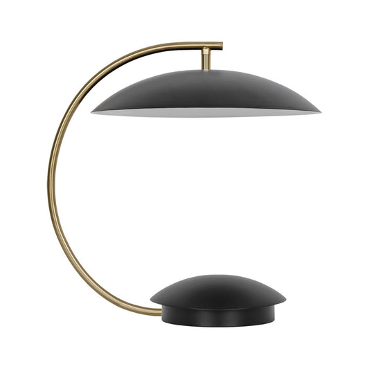 Sobremesa Nanda Negra Mate LED 12W 1140LM 3000K - AJP / Alemar - luzguru.com