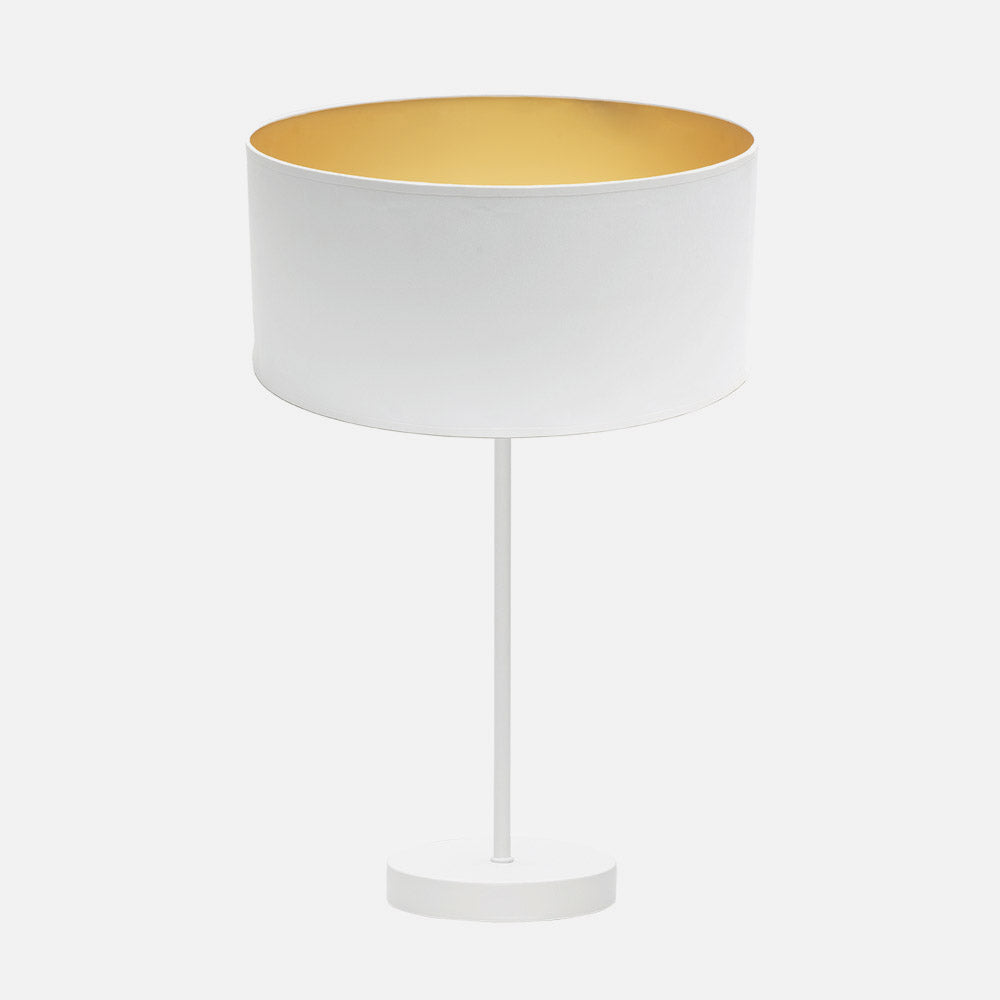 Lámpara de mesa con casquillo E27 para luz difusa y elegante