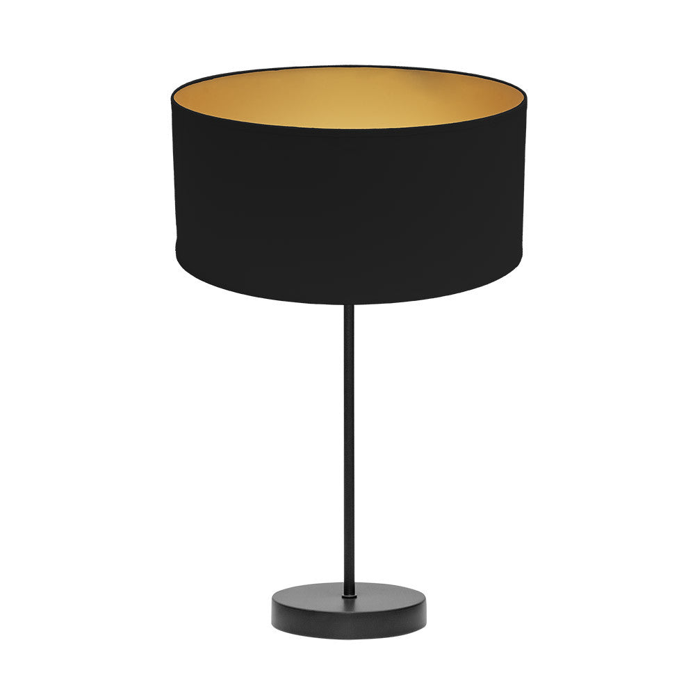Lámpara de mesa Anuska Fabrilamp / Abrila, diseño negro y oro (188671109)