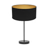 Lámpara de mesa Anuska Fabrilamp / Abrila, diseño negro y oro (188671109)