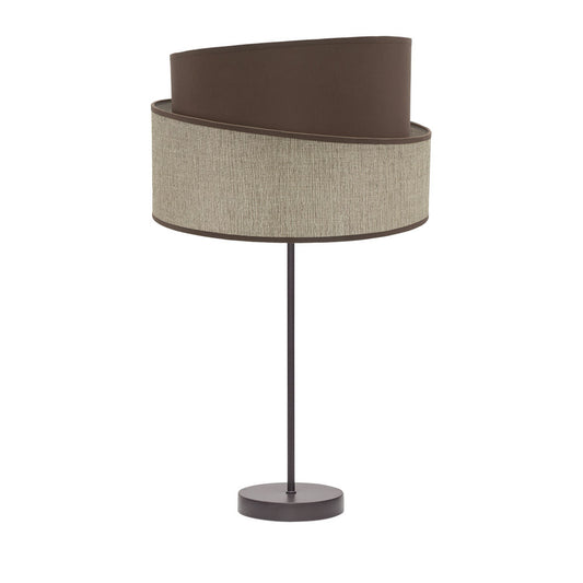 Lámpara de mesa Hara marrón Fabrilamp / Abrila 179871102 para dormitorio