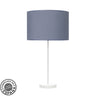 Lámpara de mesa Moda Fabrilamp / Abrila diseño moderno blanco y azul Ref. 212471081