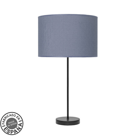 Lámpara de sobremesa MODA Fabrilamp / Abrila diseño negro y azul, ref. 212471089