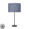 Lámpara de sobremesa MODA Fabrilamp / Abrila diseño negro y azul, ref. 212471089