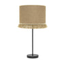 Lámpara Sobremesa Alto Sibila de Fabrilamp/Abrila, modelo 186371109, negro y arena
