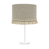 Lámpara de sobremesa moderna Fabrilamp Alto Vera en color blanco/beis, referencia 186471101