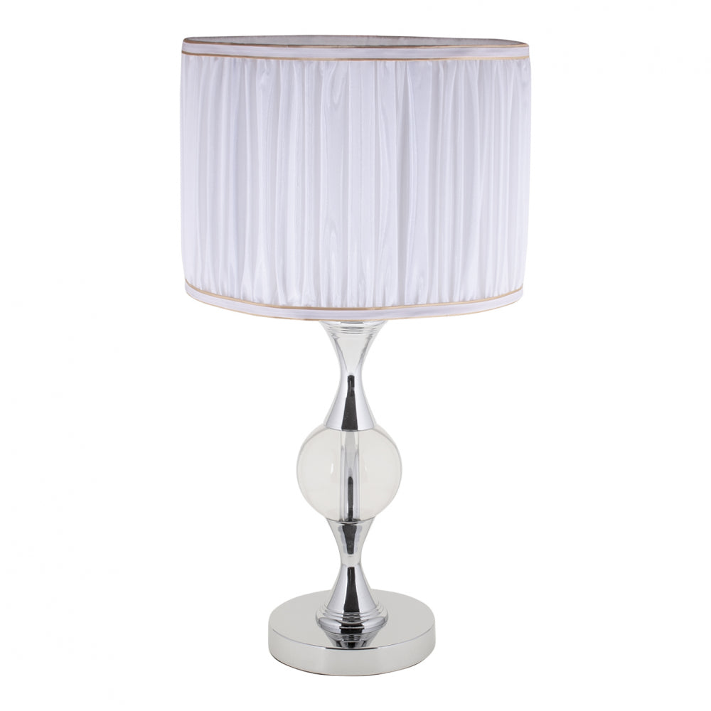 Lámpara de sobremesa Amarante Fabrilamp / Abrila, diseño elegante en cromo, ref. 123970120