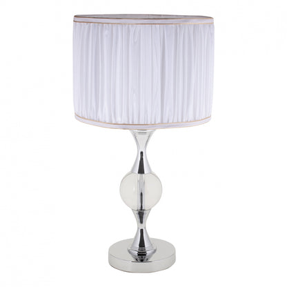 Lámpara de sobremesa Amarante Fabrilamp / Abrila, diseño elegante en cromo, ref. 123970120