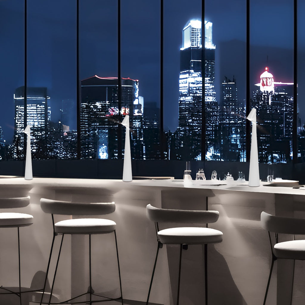 Sobremesa Belice LED Blanca AJP/Alemar (Ref. 11722) - Medidas: [Insertar Medidas Aquí] - LuzGuru.com
