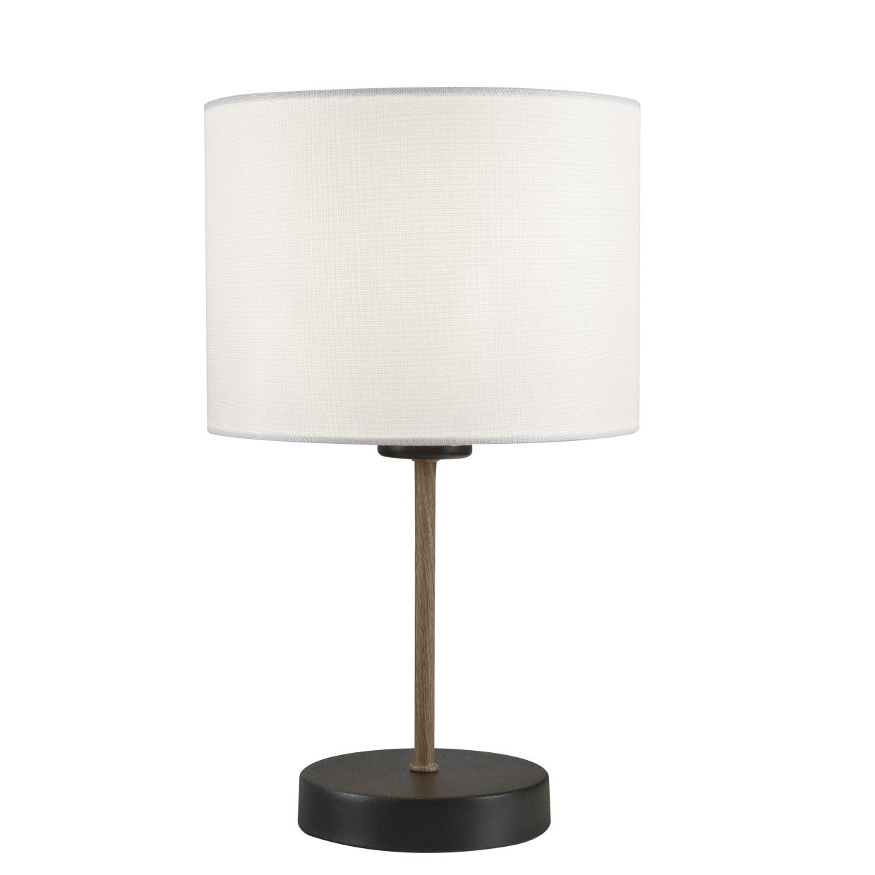 Lámpara de sobremesa AJP / Alemar Berta - Negra y Madera - luzguru.com