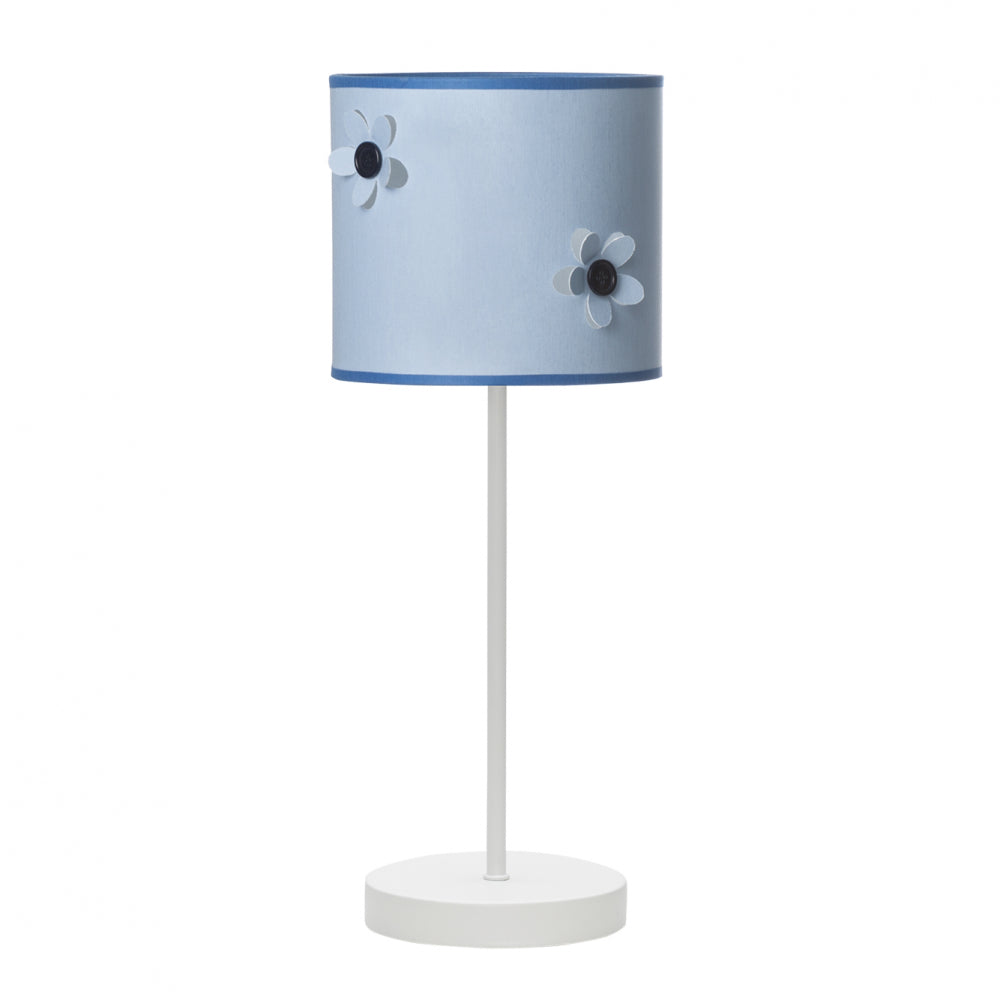 Lámpara Boton Infantil Celeste Fabrilamp / Abrila 068971048 para dormitorio