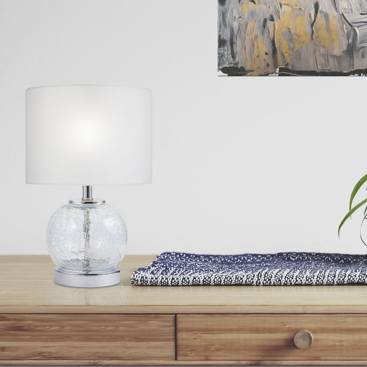 Medidas Sobremesa BRAM Cromada Transparente AJP/Alemar Ref. 3271PT-1PCR - LuzGuru
