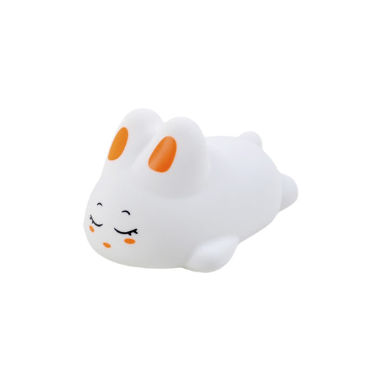 Lámpara Infantil Bunny Naranja LED Recargable Silicona Alemar - vista principal | AJP / Alemar