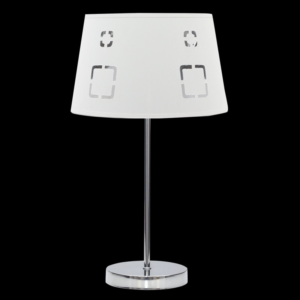 Lámpara de mesa Celaya Fabrilamp / Abrila con diseño calado, ideal para dormitorio. Ref: 122171001