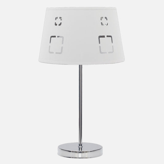 Lámpara de Sobremesa Celaya 43 cm Pantalla Calada Blanca Fabrilamp - imagen 2 | Fabrilamp / Abrila