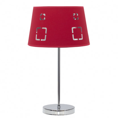 Sobremesa Celaya Roja E14 de Fabrilamp, diseño moderno y elegante para tu hogar.