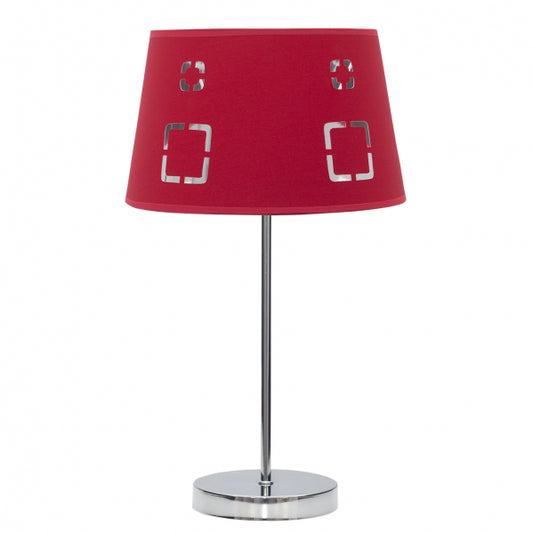 Sobremesa Celaya Roja E14 de Fabrilamp, diseño moderno y elegante para tu hogar.