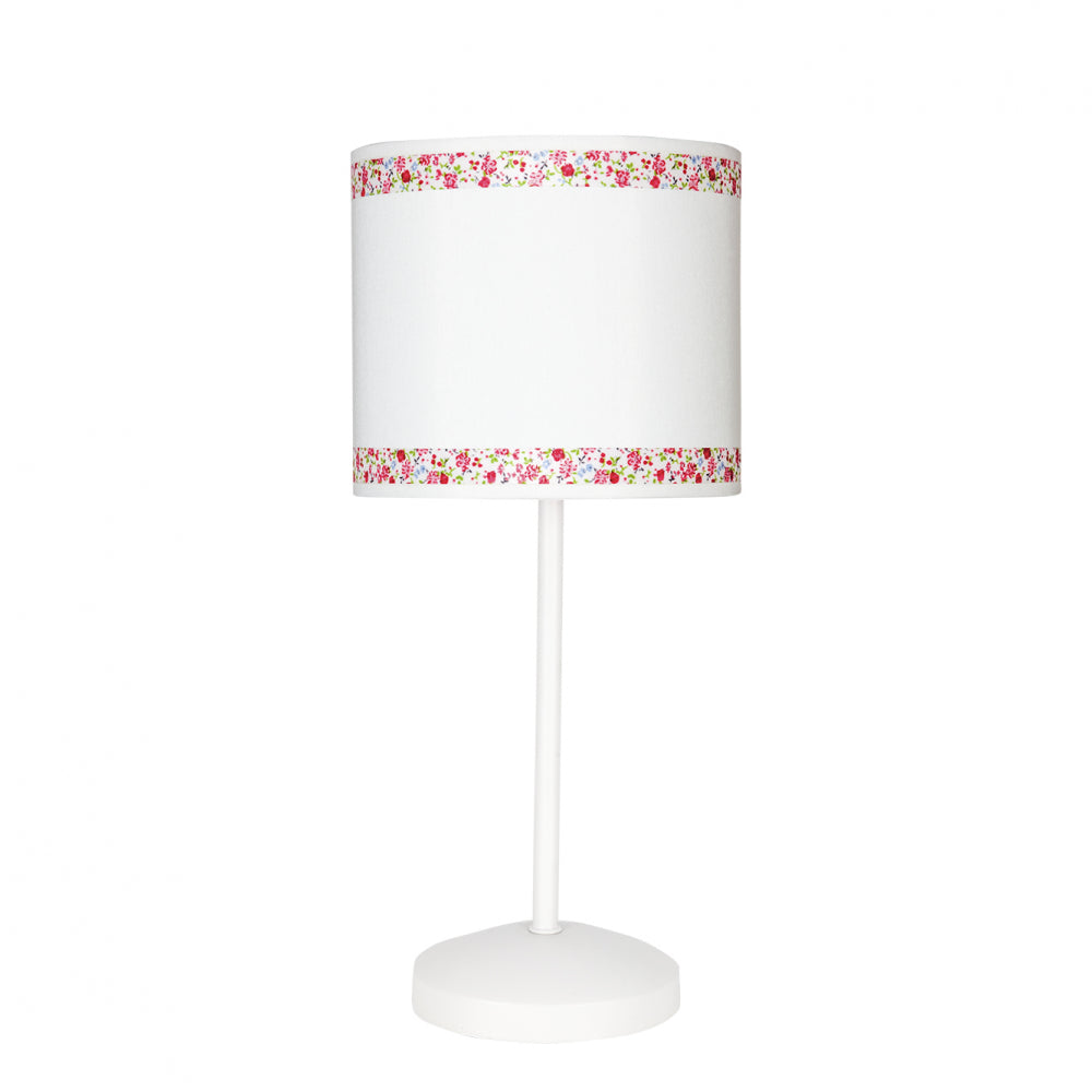 Sobremesa Infantil Cenefa Blanco y Rosa Fabrilamp / Abrila 107371000