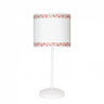 Sobremesa Infantil Cenefa Blanco y Rosa Fabrilamp / Abrila 107371000