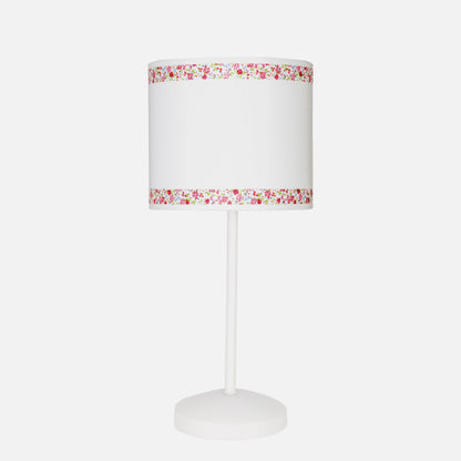 Lámpara de Sobremesa Infantil Cenefa 42 cm Blanco y Rosa Fabrilamp - imagen 2 | Fabrilamp / Abrila