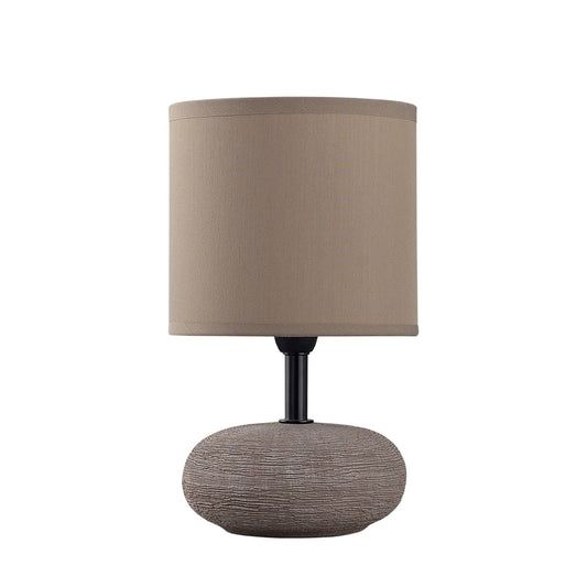 Lámpara de Sobremesa Bloson 24 cm Cerámica Marrón Alemar - vista principal | AJP / Alemar