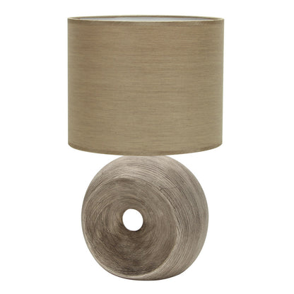 Lámpara de sobremesa cerámica beige Fabrilamp / Abrila EA 160071015 estilo neoclásico