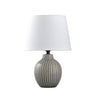 Sobremesa Cerámica Farlan Gris/Blanco - AJP / Alemar - 11364 - luzguru.com
