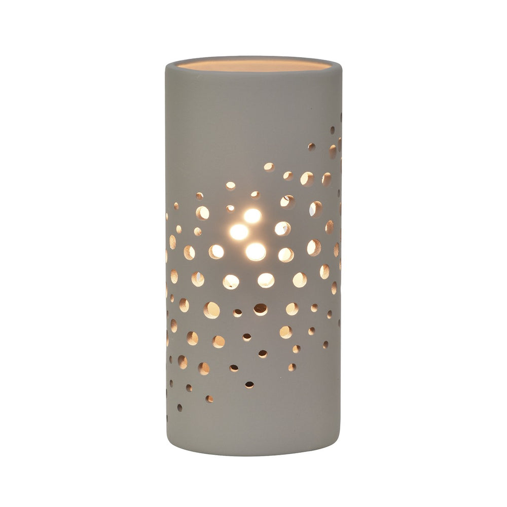 Lámpara de Sobremesa Lava Cerámica Topo 40W E-14 Alemar