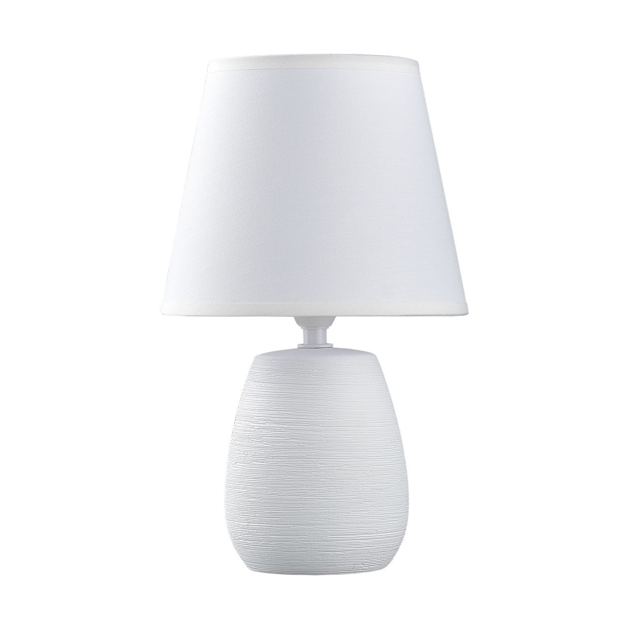 Sobremesa Cerámica Seneca Blanca 11366 - AJP / Alemar - luzguru.com