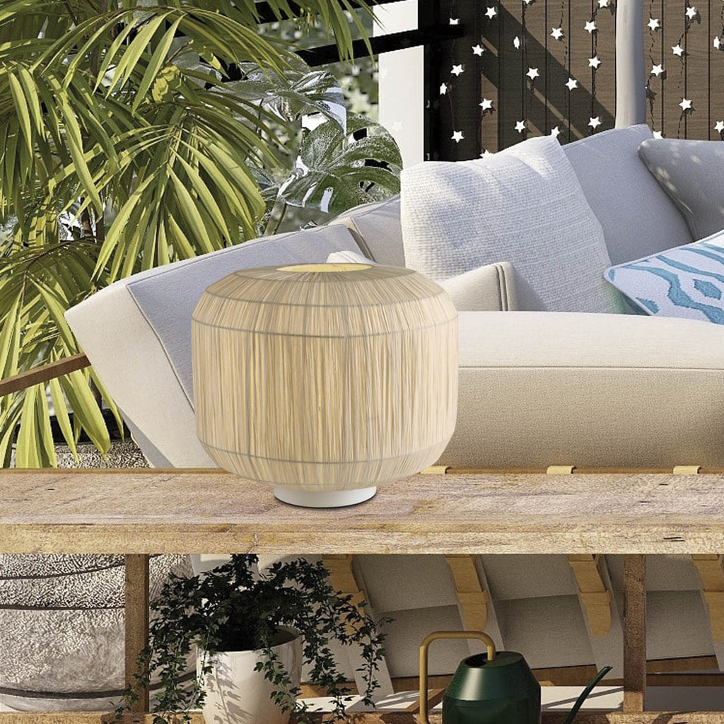 Lámpara sobremesa CHEVAL Beige AJP/Alemar (Ref. 11027): Dimensiones detalladas.  Elegancia y calidez para tu hogar.  Luzguru.com
