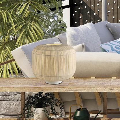 Lámpara sobremesa CHEVAL Beige AJP/Alemar (Ref. 11027): Dimensiones detalladas.  Elegancia y calidez para tu hogar.  Luzguru.com
