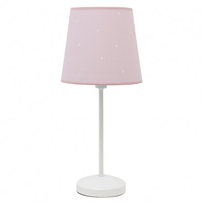 Sobremesa Consciencia Rosa E14 de Fabrilamp: Iluminación suave y decorativa para habitaciones infantiles.