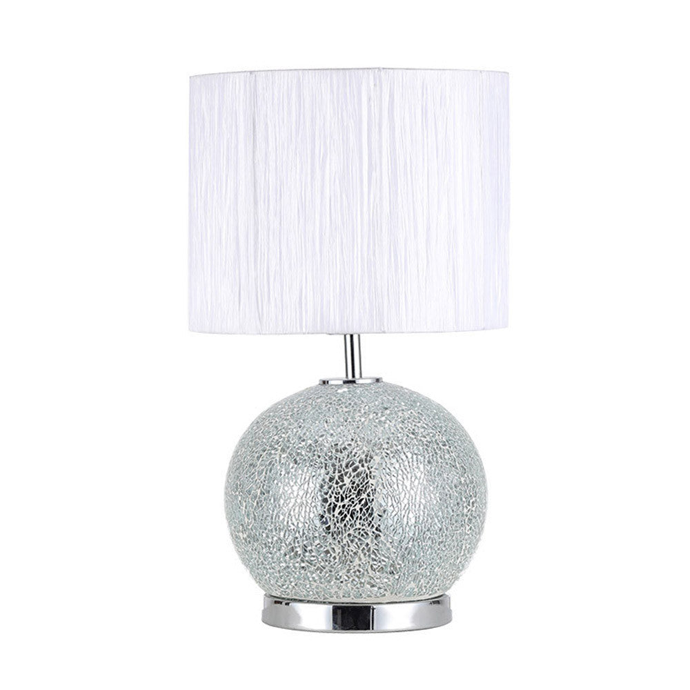Lámpara de mesa Secoya Fabrilamp / Abrila con mosaico de espejo, ref. 138472020