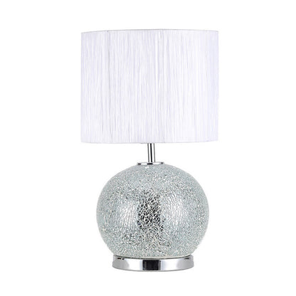 Lámpara de mesa Secoya Fabrilamp / Abrila con mosaico de espejo, ref. 138472020