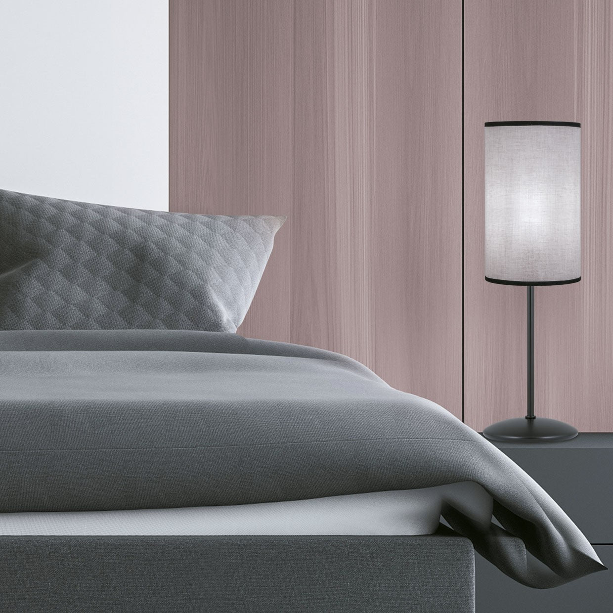 Sobremesa DAFNE Beige AJP/Alemar (Ref. 60204) - Medidas detalladas.  Iluminación, diseño moderno, luzguru.com

