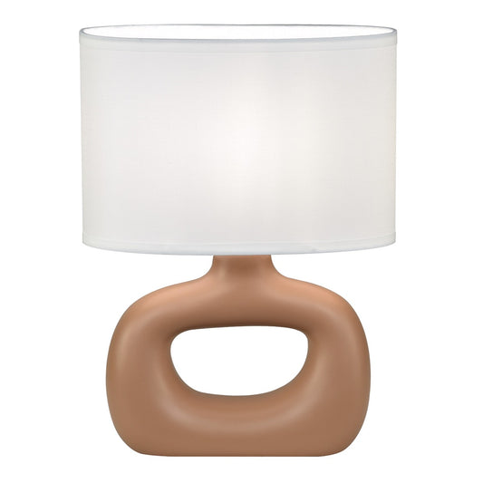 Lámpara de Sobremesa Dalton 30 cm Terracota Cerámica Alemar - vista principal | AJP / Alemar
