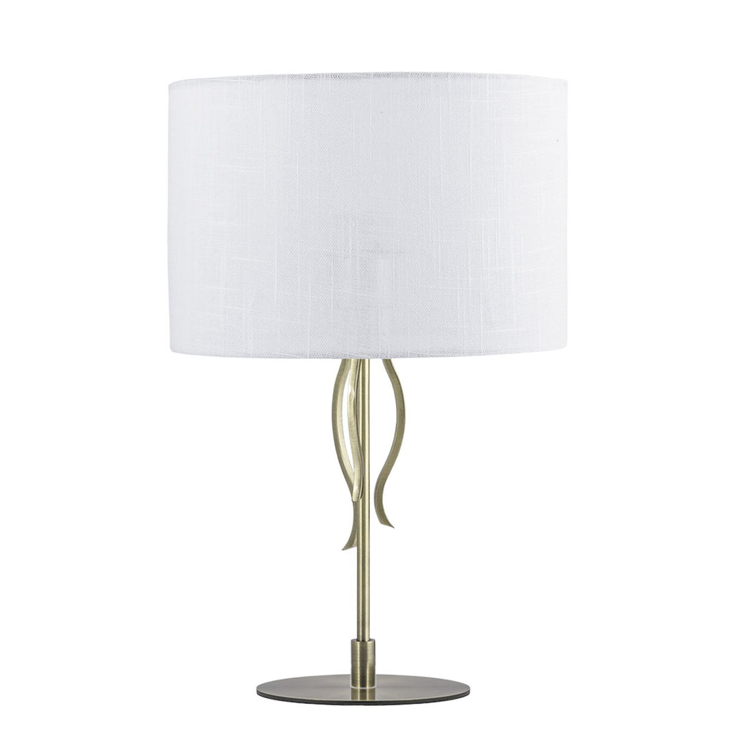 Lámpara Sobremesa Dana Cuero AJP / Alemar 3266PT-1PCU - luzguru.com