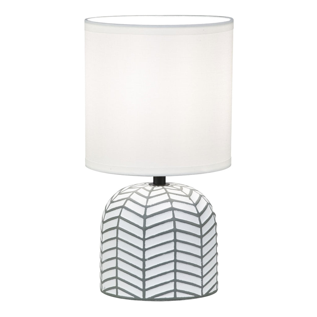 Sobremesa Darren Blanco/Gris 11684 - AJP / Alemar - luzguru.com