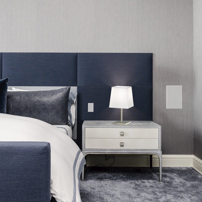 Medidas Sobremesa FOX Niquel Satinado AJP/Alemar Ref. 11703 - LuzGuru.com
