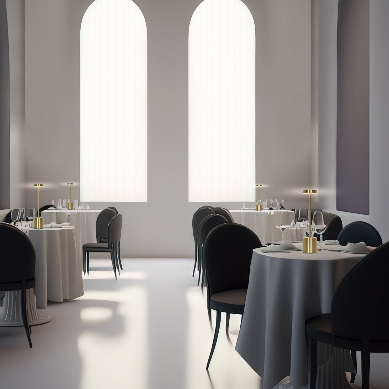 Sobremesa Freya Latón LED 3W AJP/Alemar - Ref. 11617 - Medidas. Iluminación elegante para tu hogar. LuzGuru.com
